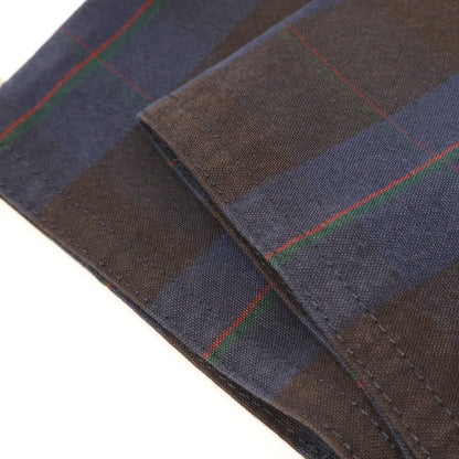 BACCA バッカ ﾌﾞﾙｰ ｷｬﾝﾊﾞｽﾁｪｯｸ ﾎﾞﾚﾛｼﾞｬｹｯﾄ ジャケット 36