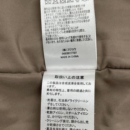 DAMAcollection ダーマコレクション ｸﾞﾚｰ ﾌｪｲｸﾌｧｰ ZIP ﾛﾝｸﾞ ﾍﾞｽﾄ ベスト L