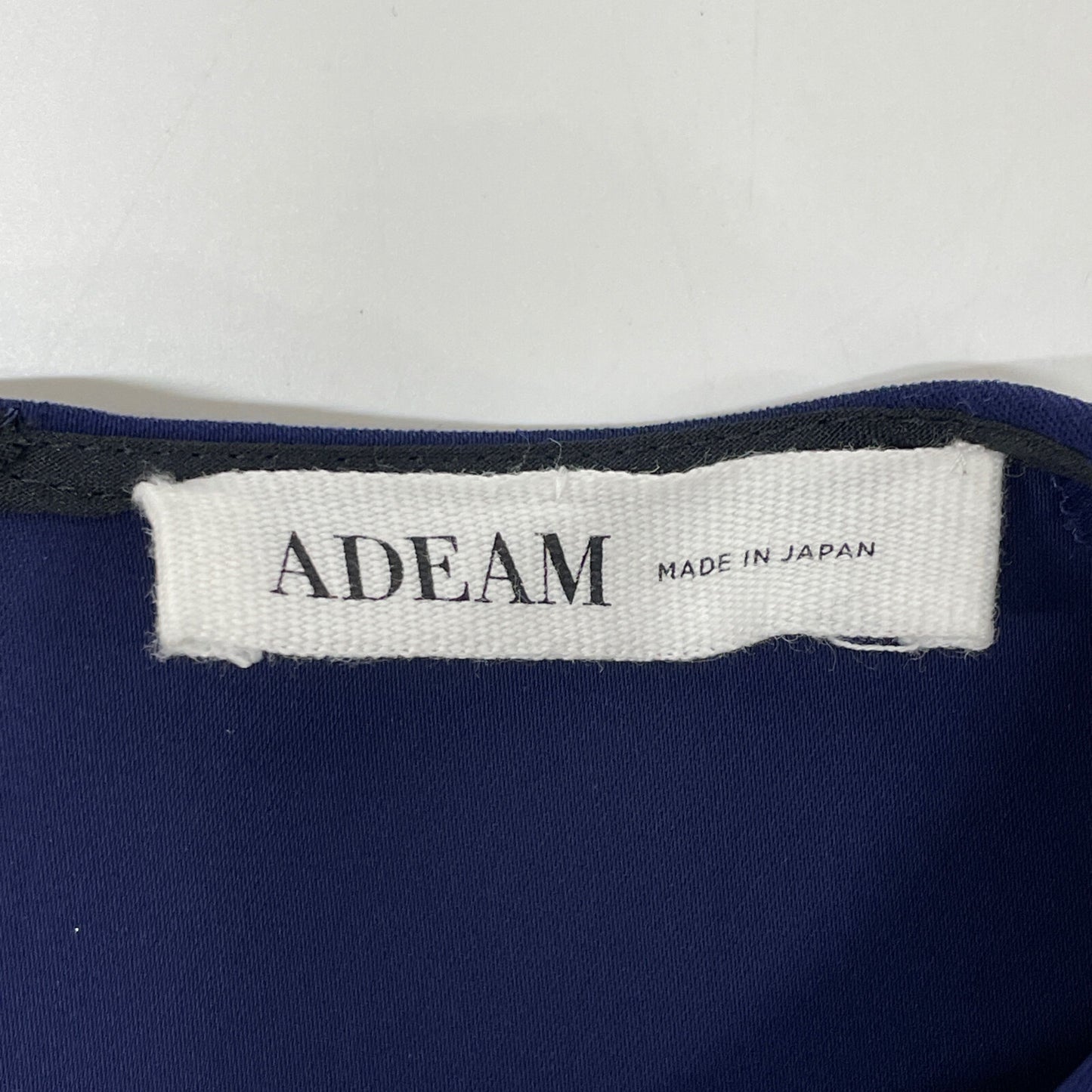 ADEAM アディアム 美品 42388 裾シフォンプリーツ ノースリーブ チュニック ワンピース S