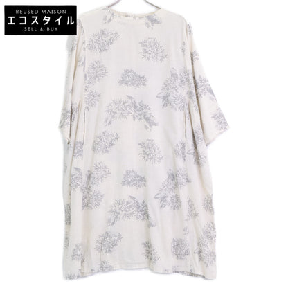 グンゲンドウ 群言堂 ﾏﾝｶﾞﾝ絣ﾋﾄﾂﾊﾞﾀｺﾞ柄ﾁｭﾆｯｸ白山薊 25102503 ワンピース 表記なし