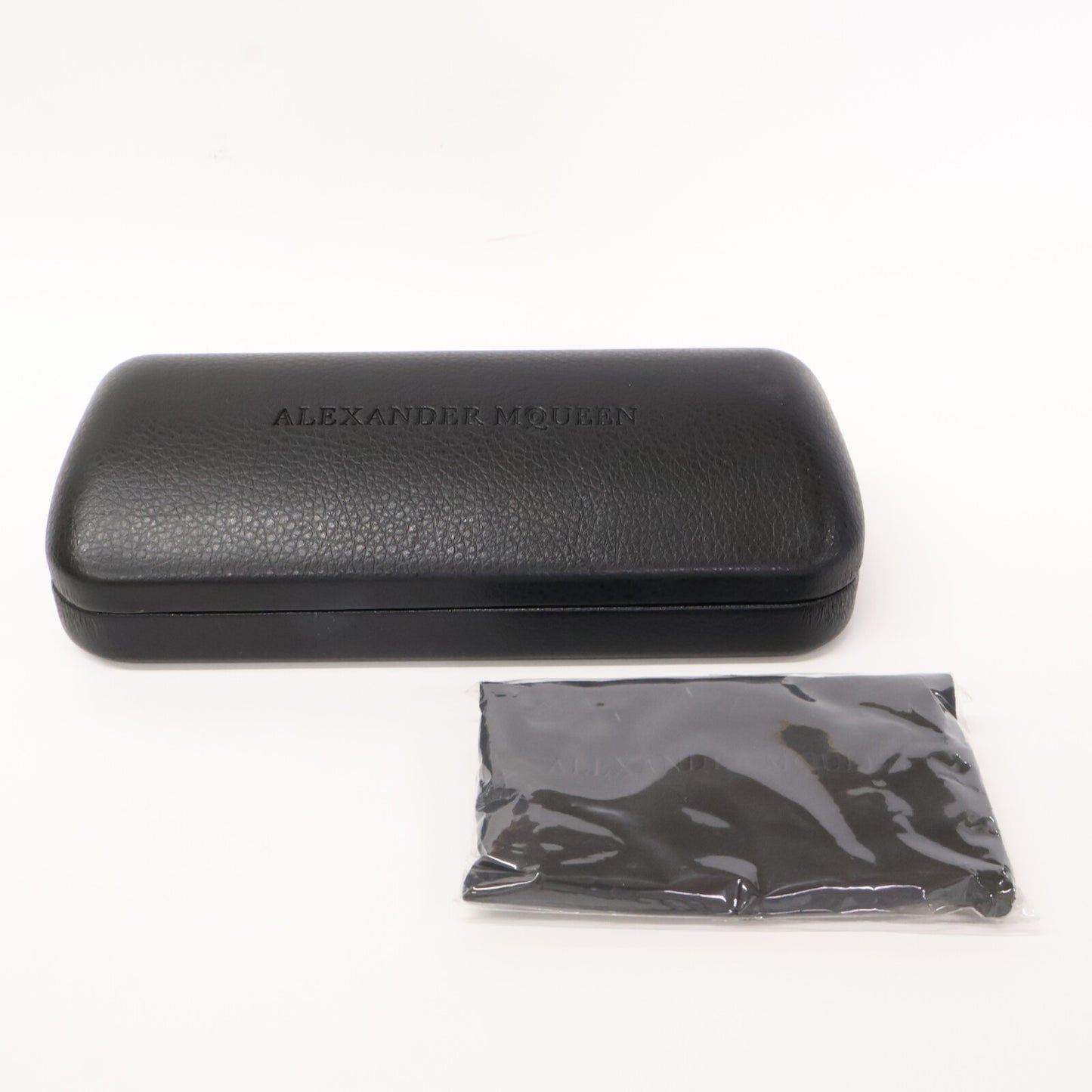 Alexander McQueen アレキサンダーマックイーン 【美品】AM0181S 001 ビジュー キャットアイ サングラス 55□21-145