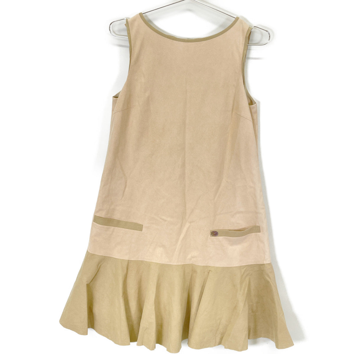 DAISY LIN デイジーリン 32674 ﾍﾞｰｼﾞｭ ｼﾞｪﾐﾆ ｽｴｰﾄﾞ ﾜﾝﾋﾟｰｽ ワンピース 38