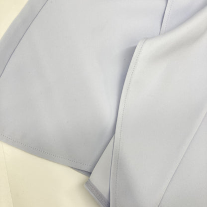 ADEAM アディアム 42223 ｻｯｸｽﾌﾞﾙｰ ﾚｲﾔｰﾄﾞﾃﾞｻﾞｲﾝ ﾉｰｽﾘｰﾌﾞﾄﾞﾚｽﾜﾝﾋﾟｰｽ トップス M