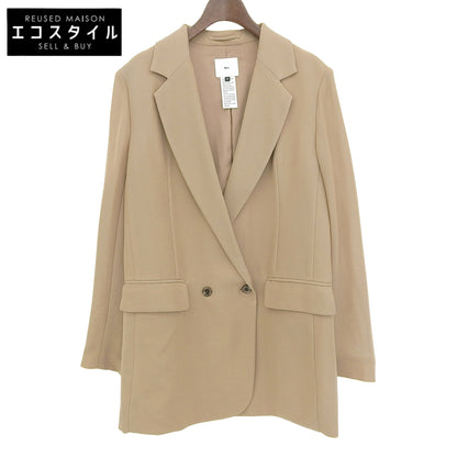 SOV. ソブ ダブルスタンダード 美品 キュプラ カラミ テーラードジャケット レディース ブラウン系 38 24年製 ジャケット 38