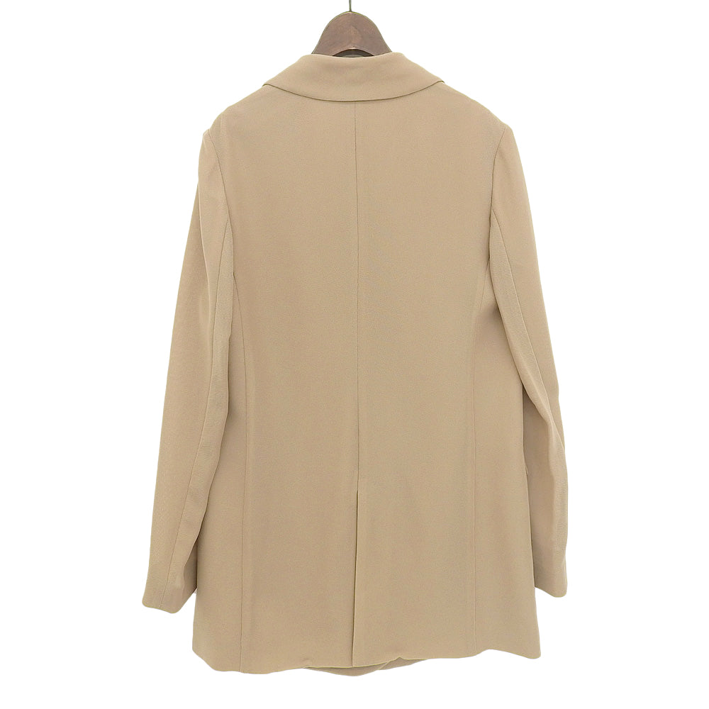 SOV. ソブ ダブルスタンダード 美品 キュプラ カラミ テーラードジャケット レディース ブラウン系 38 24年製 ジャケット 38