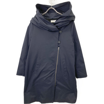 BARNEYS NEWYORK バーニーズニューヨーク 2185105 ﾈｲﾋﾞｰ ﾗｲﾅｰ付 ﾅｲﾛﾝｺｰﾄ コート 38