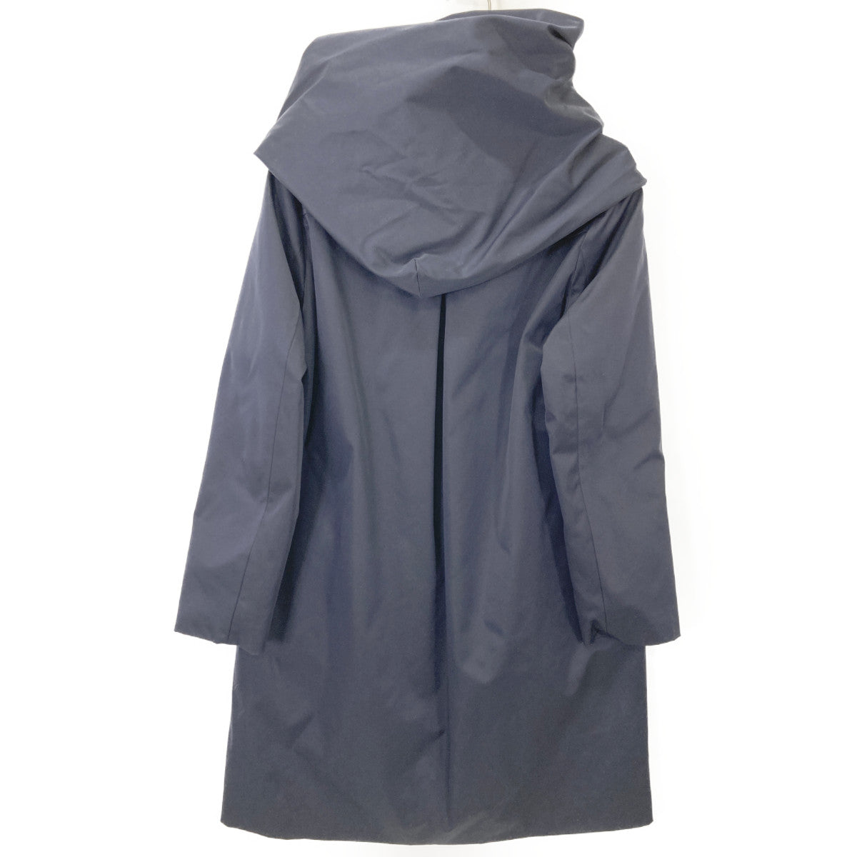 BARNEYS NEWYORK バーニーズニューヨーク 2185105 ﾈｲﾋﾞｰ ﾗｲﾅｰ付 ﾅｲﾛﾝｺｰﾄ コート 38