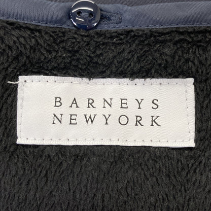 BARNEYS NEWYORK バーニーズニューヨーク 2185105 ﾈｲﾋﾞｰ ﾗｲﾅｰ付 ﾅｲﾛﾝｺｰﾄ コート 38