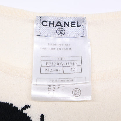 CHANEL シャネル 01P P23230V01545 てんとう虫 ココマーク ノースリーブ トップス 42