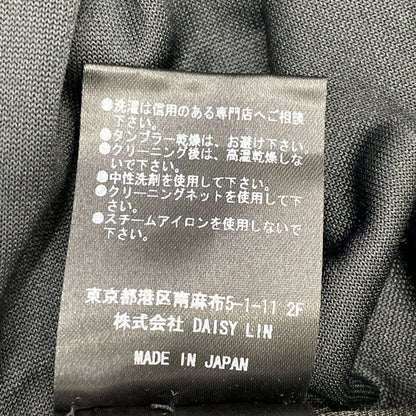 DAISY LIN デイジーリン 06194 ﾌﾞﾗｯｸ Dress Velour Swing ﾜﾝﾋﾟｰｽ ワンピース 38