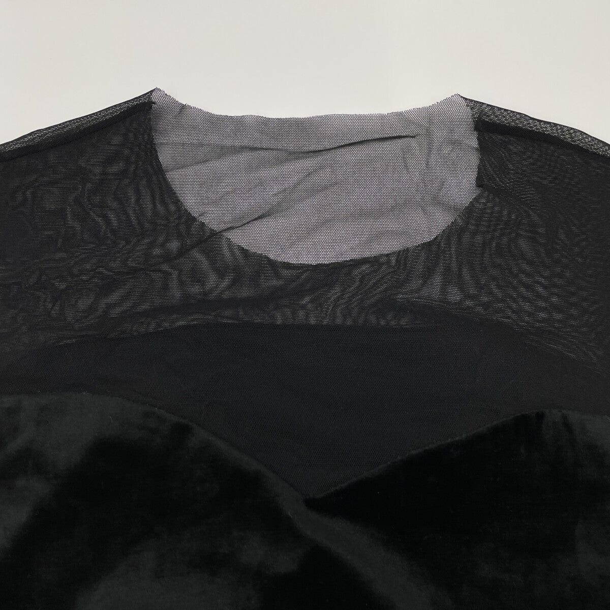 DAISY LIN デイジーリン 06194 ﾌﾞﾗｯｸ Dress Velour Swing ﾜﾝﾋﾟｰｽ ワンピース 38