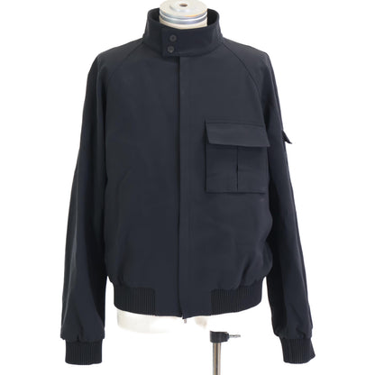 Salvatore Ferragamo サルヴァトーレフェラガモ 美品 国内正規 143915 773092 24SS クロップド ブルゾン ボンバー ジャケット 50