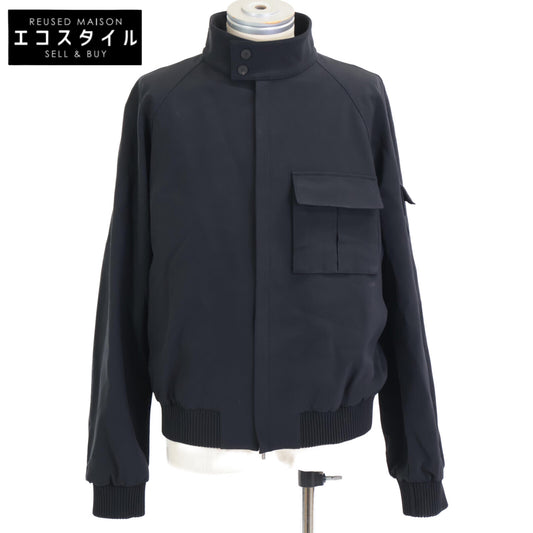 Salvatore Ferragamo サルヴァトーレフェラガモ 美品 国内正規 143915 773092 24SS クロップド ブルゾン ボンバー ジャケット 50