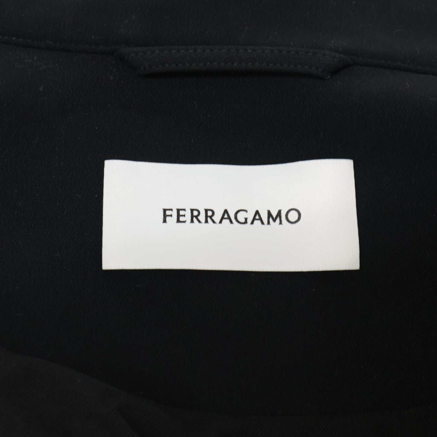 Salvatore Ferragamo サルヴァトーレフェラガモ 美品 国内正規 143915 773092 24SS クロップド ブルゾン ボンバー ジャケット 50