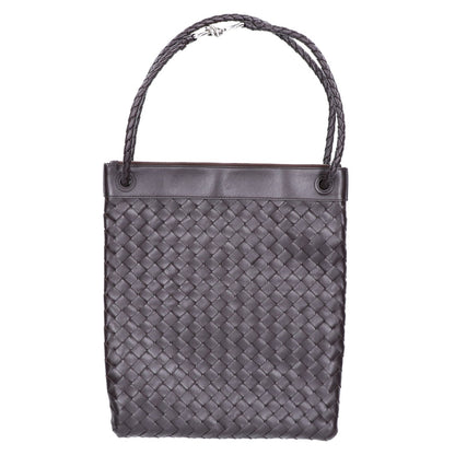 BOTTEGA VENETA ボッテガヴェネタ 新品同様 イントレチャートレザー フラットアンディアーモ メッセンジャー ショルダーバッグ