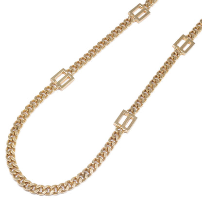 Christian Dior クリスチャンディオール CDロゴ 喜平チェーン ネックレス