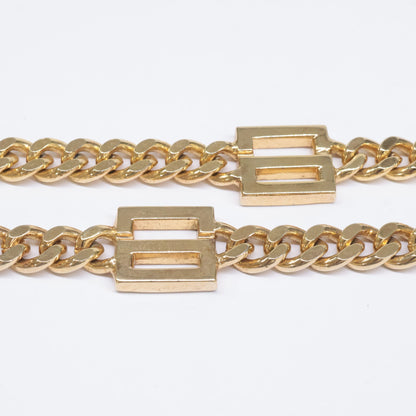 Christian Dior クリスチャンディオール CDロゴ 喜平チェーン ネックレス