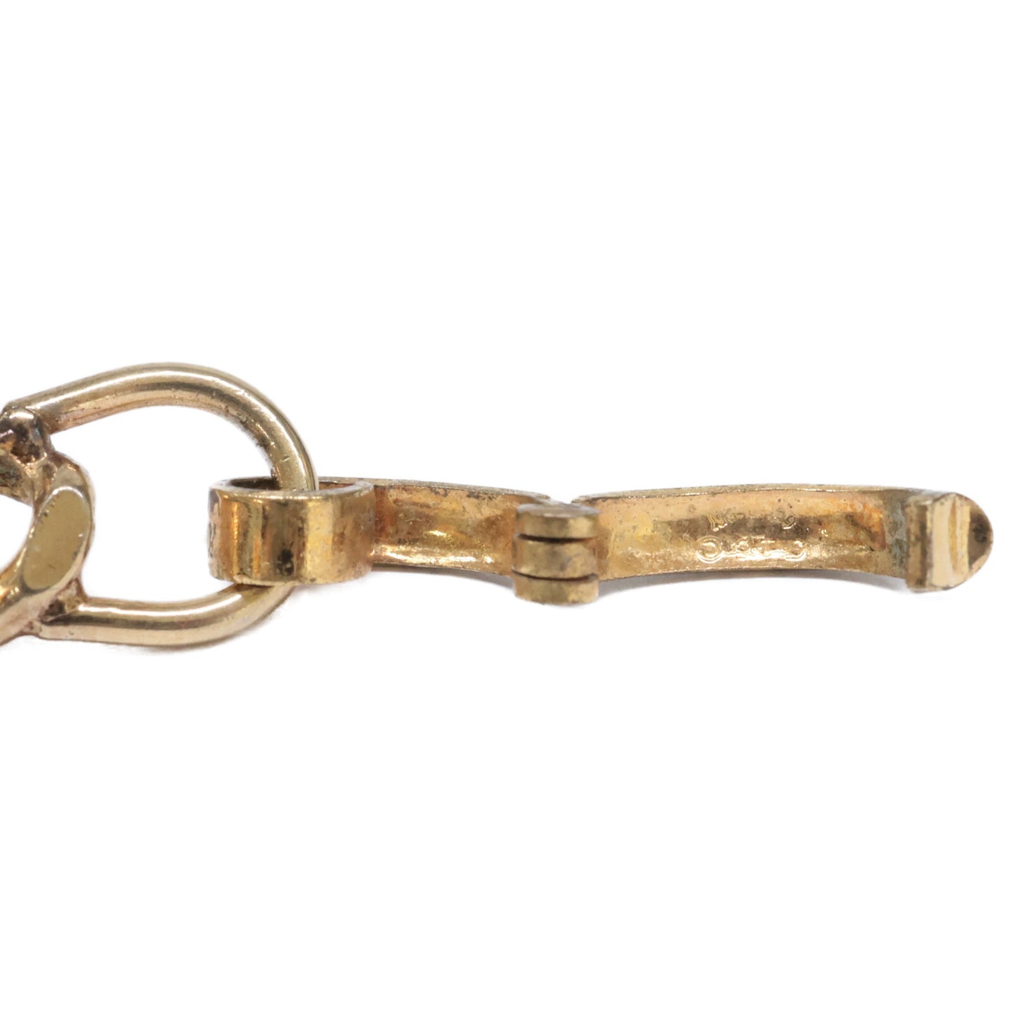 Christian Dior クリスチャンディオール CDロゴ 喜平チェーン ネックレス