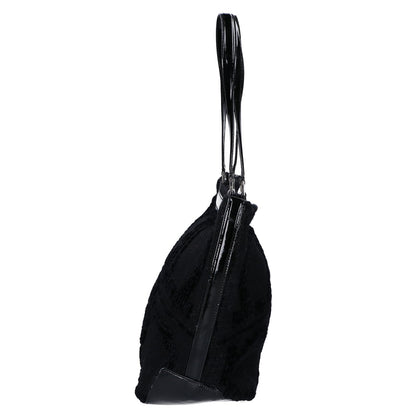 Salvatore Ferragamo サルヴァトーレフェラガモ DV-21 0830 ガンチーニモチーフ ウールｘエナメル トートバッグ