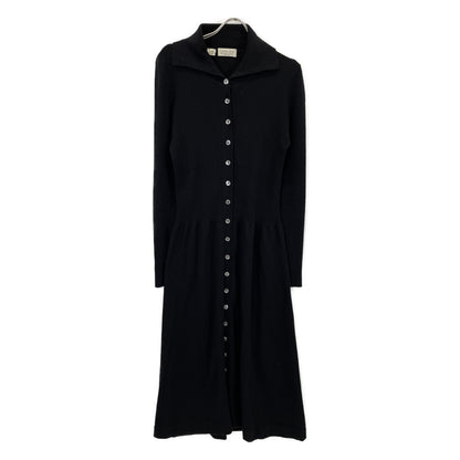 corte di Kel コルテ・ディ・ケル 【corte di Kel】ﾌﾞﾗｯｸ ｶｼﾐﾔ 長袖ﾜﾝﾋﾟｰｽ ワンピース 46