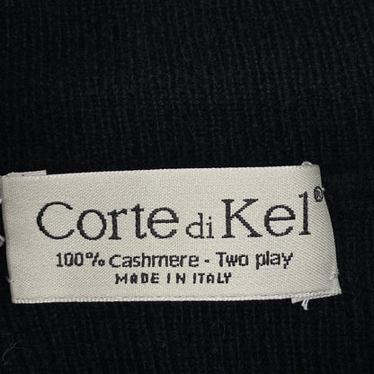 corte di Kel コルテ・ディ・ケル 【corte di Kel】ﾌﾞﾗｯｸ ｶｼﾐﾔ 長袖ﾜﾝﾋﾟｰｽ ワンピース 46