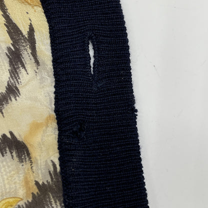 Salvatore Ferragamo サルヴァトーレフェラガモ ﾈｲﾋﾞｰ ﾀｲｶﾞｰ 金ﾎﾞﾀﾝ ｶｰﾃﾞｨｶﾞﾝ トップス S