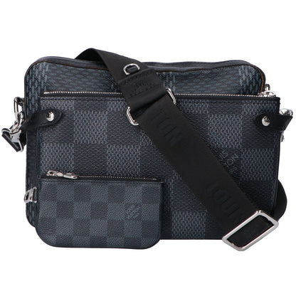 LOUIS VUITTON ルイヴィトン N50017 ダミエグラフィット 3D トリオメッセンジャー ショルダーバッグ