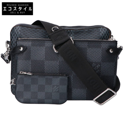 LOUIS VUITTON ルイヴィトン N50017 ダミエグラフィット 3D トリオメッセンジャー ショルダーバッグ